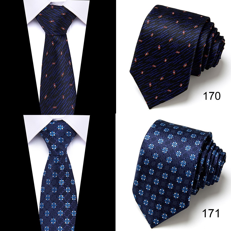 New Style Fashion Men's Tie 7.5cm Blue Necktie Green & Orange Silk Gravatas For Men Paisley Floral Fit Wedding Workplace Slim
