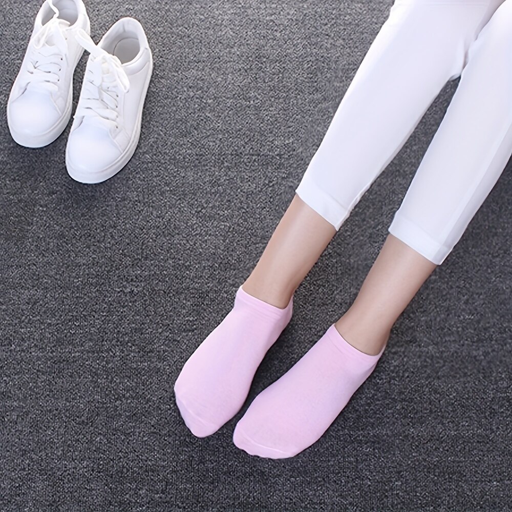 12 Pairs Women Socks Candy Color Ankle Sock Soft & Lightweight Low Cut Solid Color Boat Socks 12 Pairs Women Socks Candy Color Ankle Sock Soft & Lightweight Low Cut Solid Color Boat Socks