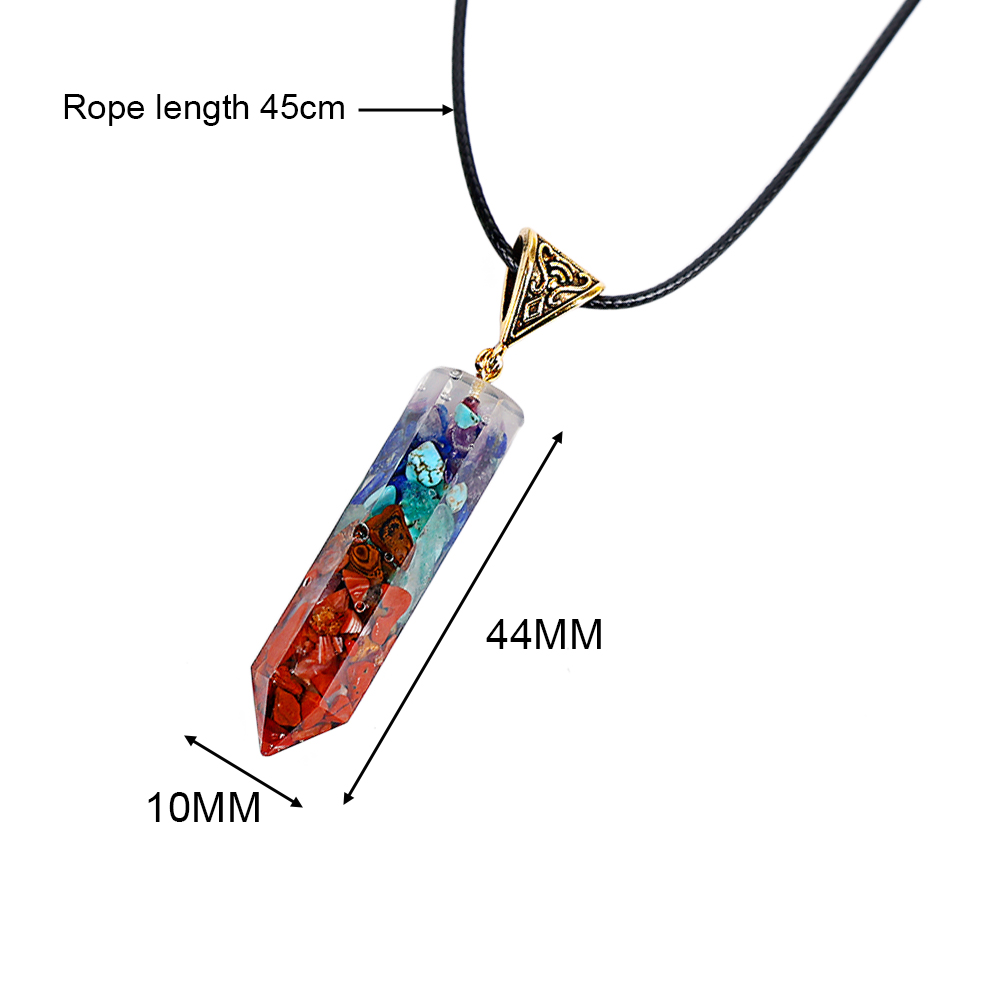 2Pcs Yoga Energy Jewelry Sets Natural Stone Beads 7 Chakra Reiki Healing Balance Necklaces Stretch Energy Bracelet for Women