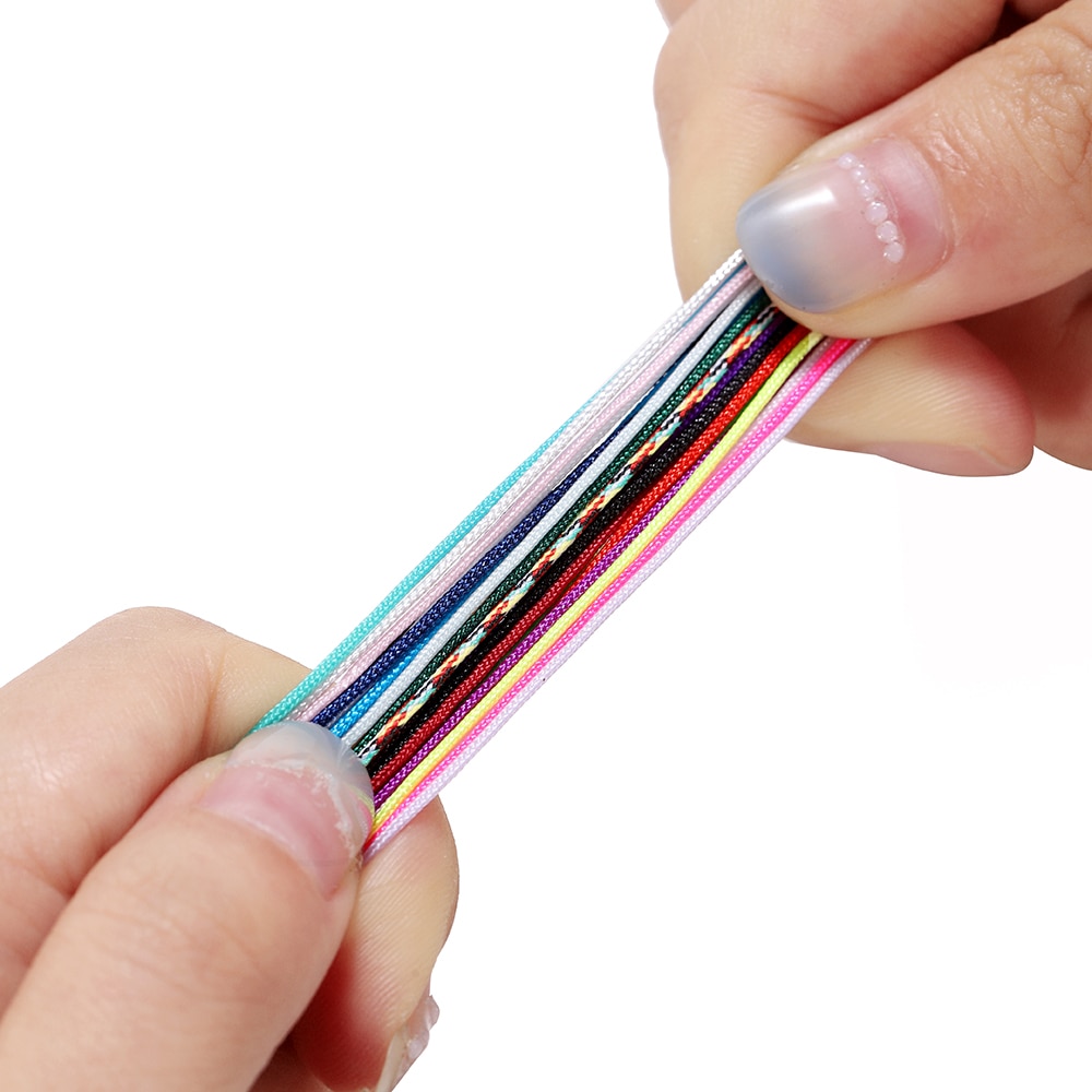 50M/roll 0.8mm Nylon Thread Cord Chinese Knot Cord Bracelet Braided String For DIY Tassels Beading String Jewelry Making 50M/roll 0.8mm Nylon Thread Cord Chinese Knot Cord Bracelet Braided String For DIY Tassels Beading String Jewelry Making