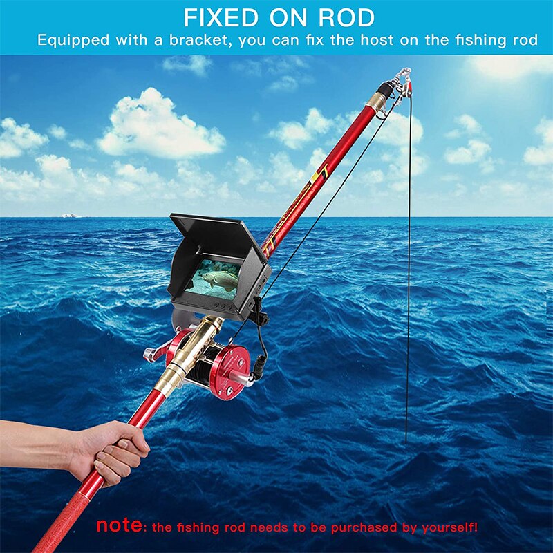 VZb Fish Finder LCD 5.0/4.3 Inch Display Underwater 220° Fishing Camera Waterproof IPS 1080P 9 Hours Endurance Night Vision VZb Fish Finder LCD 5.0/4.3 Inch Display Underwater 220° Fishing Camera Waterproof IPS 1080P 9 Hours Endurance Night Vision