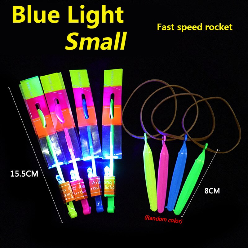 1/3/5/10pcs Amazing Light Toy Arrow Rocket Helicopter Flying Toy LED Light Toys Party Fun Gift Rubber Band Catapult 1/3/5/10pcs Amazing Light Toy Arrow Rocket Helicopter Flying Toy LED Light Toys Party Fun Gift Rubber Band Catapult