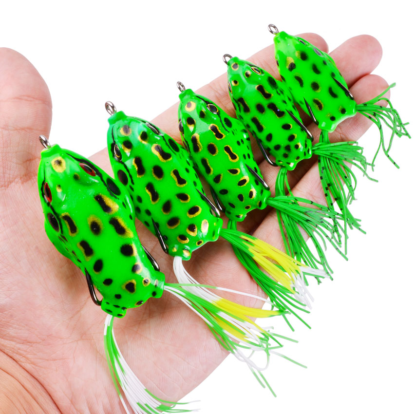 15pc/set Frog Soft Lure Tube Bait Plastic Fishing Lure with Fishing Hooks Topwater Ray Frog Artificial 3D Eyes Fishing Lures Set 15pc/set Frog Soft Lure Tube Bait Plastic Fishing Lure with Fishing Hooks Topwater Ray Frog Artificial 3D Eyes Fishing Lures Set