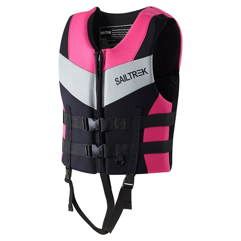 Water Sports Fishing Water Ski  Vest Kayaking Boating Swimming Drifting Safety Vest Adults Life Jacket Neoprene Safety Life Vest