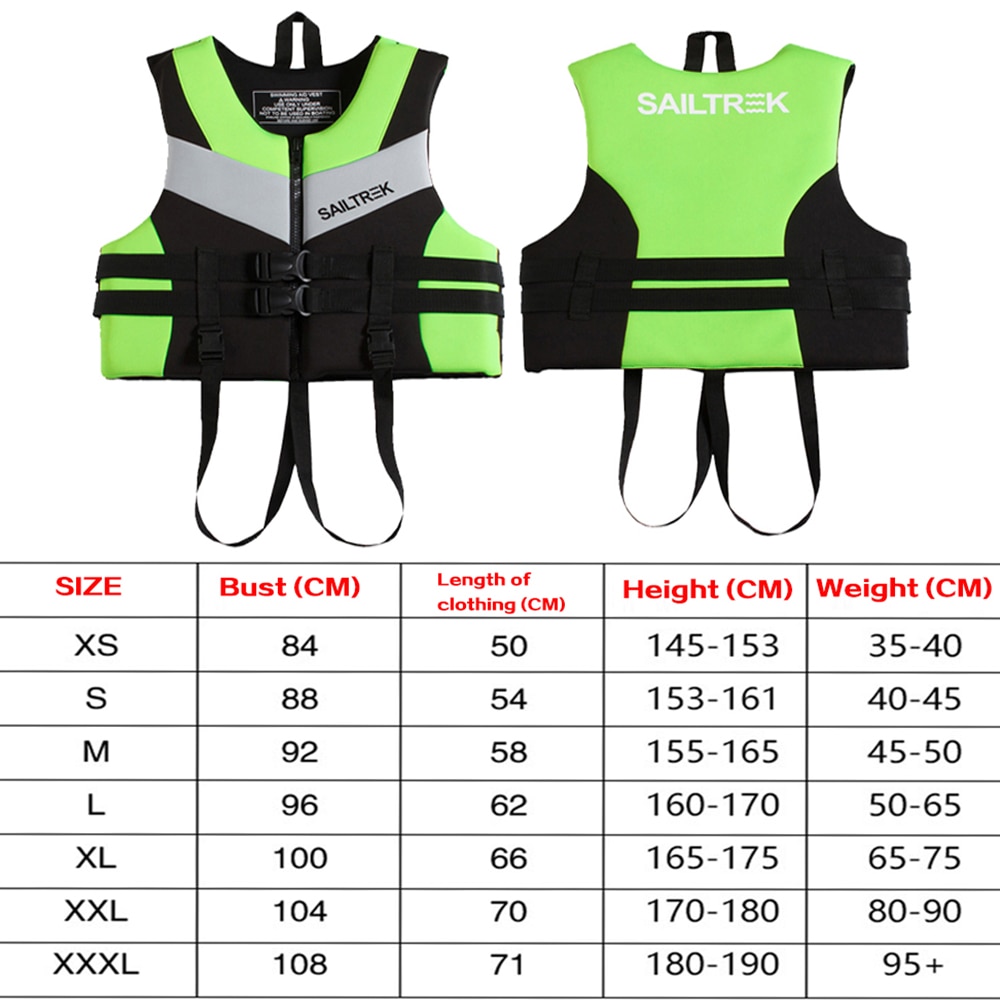 Water Sports Fishing Water Ski Vest Kayaking Boating Swimming Drifting Safety Vest Adults Life Jacket Neoprene Safety Life Vest Water Sports Fishing Water Ski Vest Kayaking Boating Swimming Drifting Safety Vest Adults Life Jacket Neoprene Safety Life Vest
