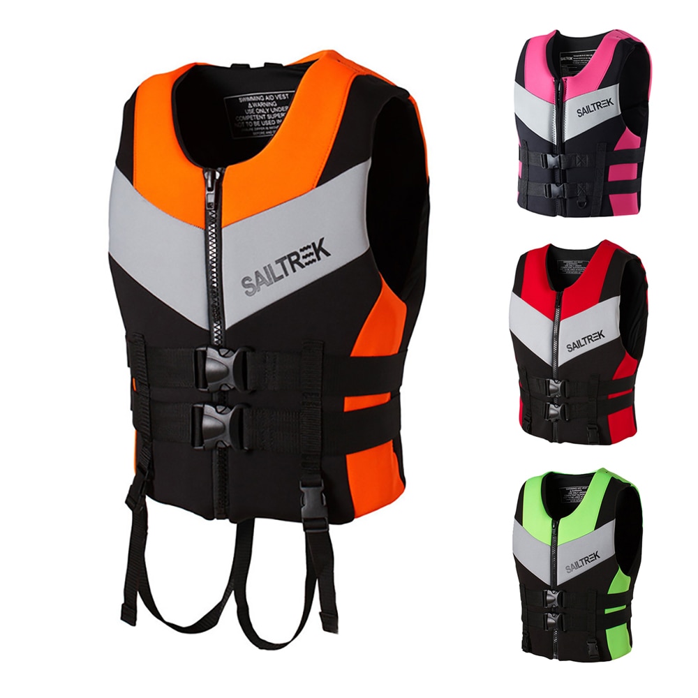 Water Sports Fishing Water Ski Vest Kayaking Boating Swimming Drifting Safety Vest Adults Life Jacket Neoprene Safety Life Vest Water Sports Fishing Water Ski Vest Kayaking Boating Swimming Drifting Safety Vest Adults Life Jacket Neoprene Safety Life Vest