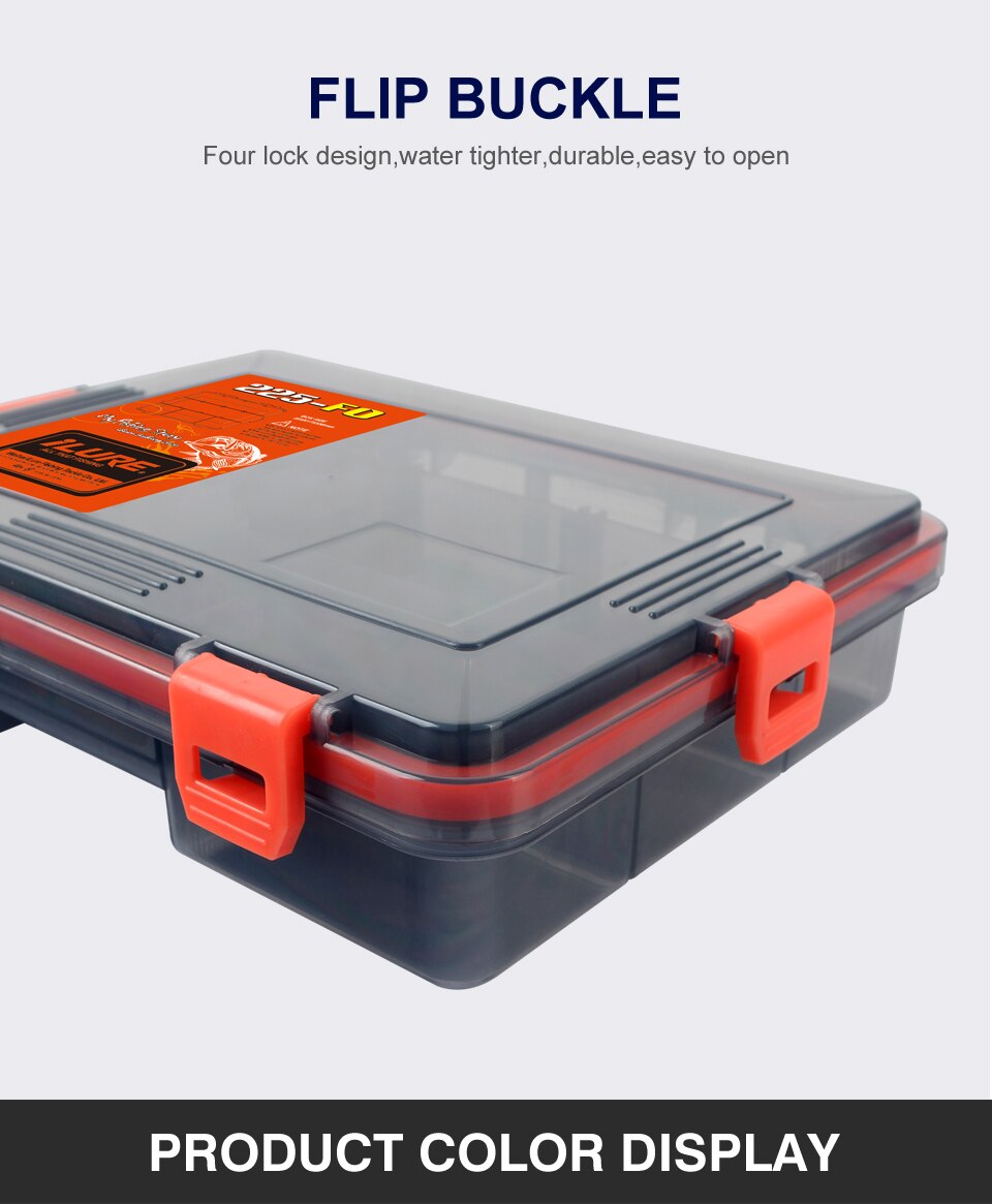 Fishing Tackle Box Large Capacity Waterproof Fishing Accessories Tool Fish Hook Storage Lure Bait Boxes Carp Fishing Gear Goods