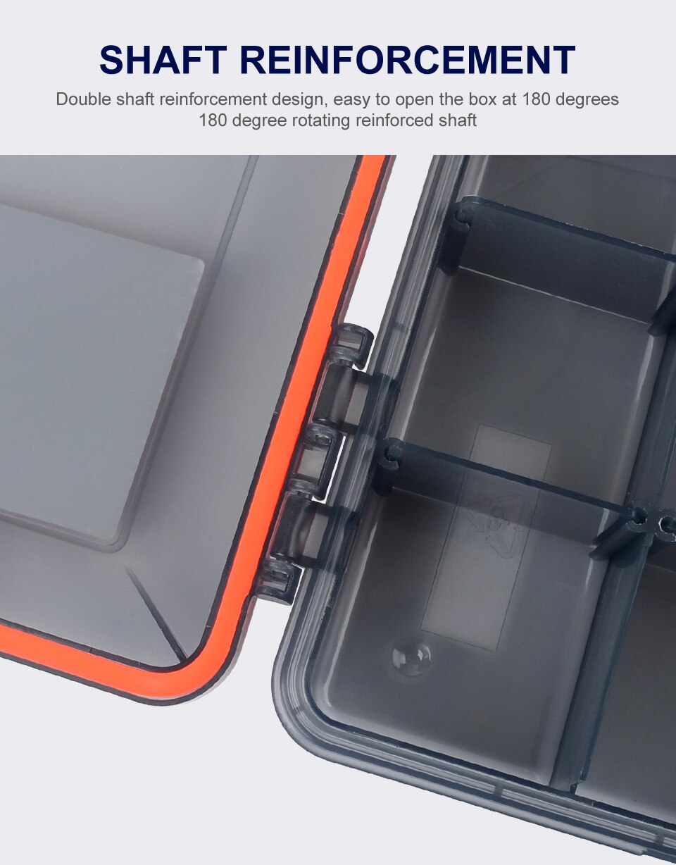 Fishing Tackle Box Large Capacity Waterproof Fishing Accessories Tool Fish Hook Storage Lure Bait Boxes Carp Fishing Gear Goods