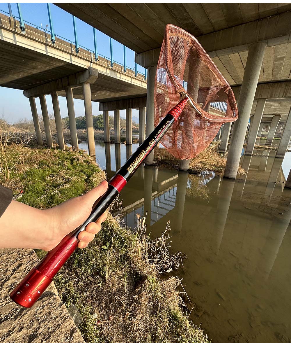 BAKAWA Fishing Net Telescoping Foldable Landing Net Pole Lightweight Carp Carbon Folding Sea Hand Dip Net 3M/4M/2.1M Tackle BAKAWA Fishing Net Telescoping Foldable Landing Net Pole Lightweight Carp Carbon Folding Sea Hand Dip Net 3M/4M/2.1M Tackle