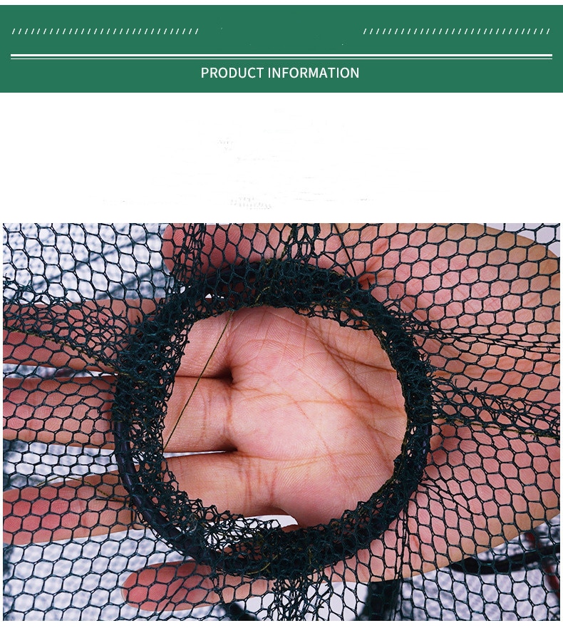 Shrimp Fish Trap Telescopic Folding Fishing Net Mesh Fishnet Cage with Feeder Creel Fordable Carpfishing Crayfish Catcher