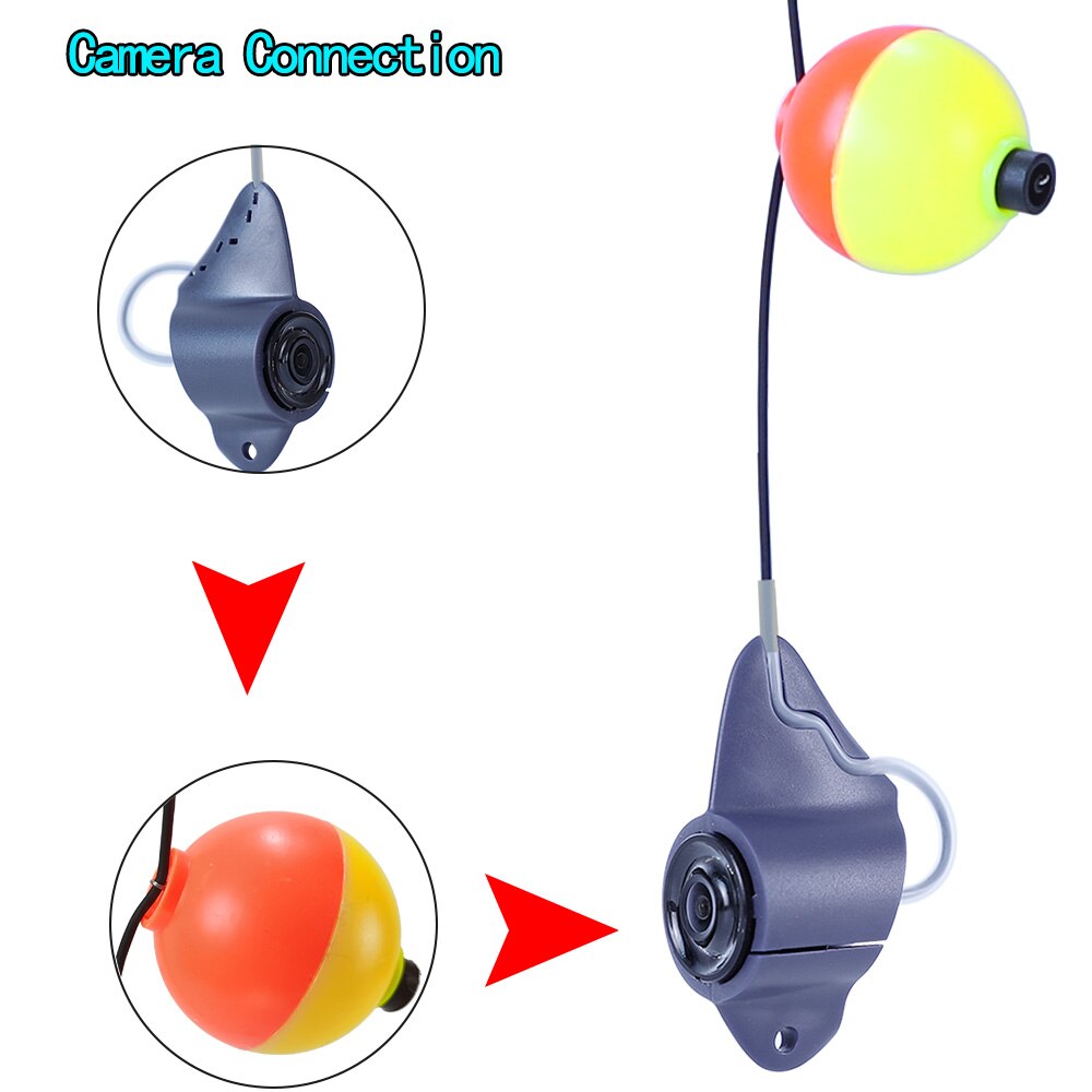 7HBS Video Fish Finder 4.3 Inch IPS LCD Screen Camera Kit For Winter Underwater Ice Fishing Manual Backlight Boy/Men's Gift