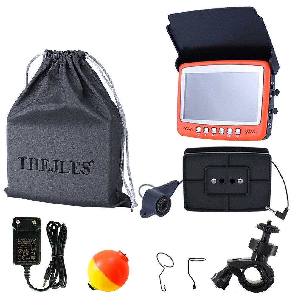 7HBS Video Fish Finder 4.3 Inch IPS LCD Screen Camera Kit For Winter Underwater Ice Fishing Manual Backlight Boy/Men’s Gift 7HBS Video Fish Finder 4.3 Inch IPS LCD Screen Camera Kit For Winter Underwater Ice Fishing Manual Backlight Boy/Men's Gift