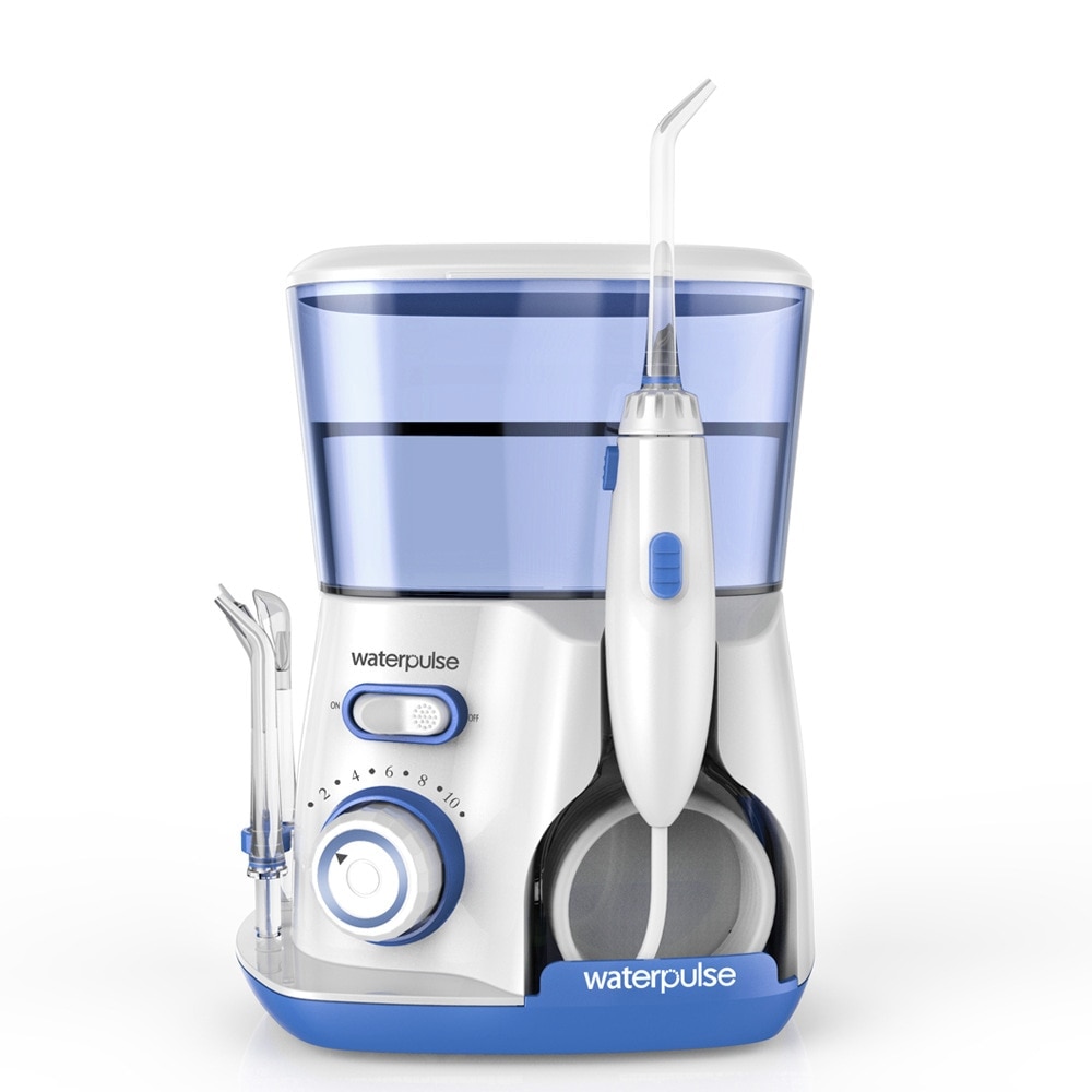 Waterpulse V300G Oral Irrigator 5pcs Tips Dental Water Flosser Electric Cleaner 800ml Oral Hygiene Dental Flosser For Oral Care Waterpulse V300G Oral Irrigator 5pcs Tips Dental Water Flosser Electric Cleaner 800ml Oral Hygiene Dental Flosser For Oral Care