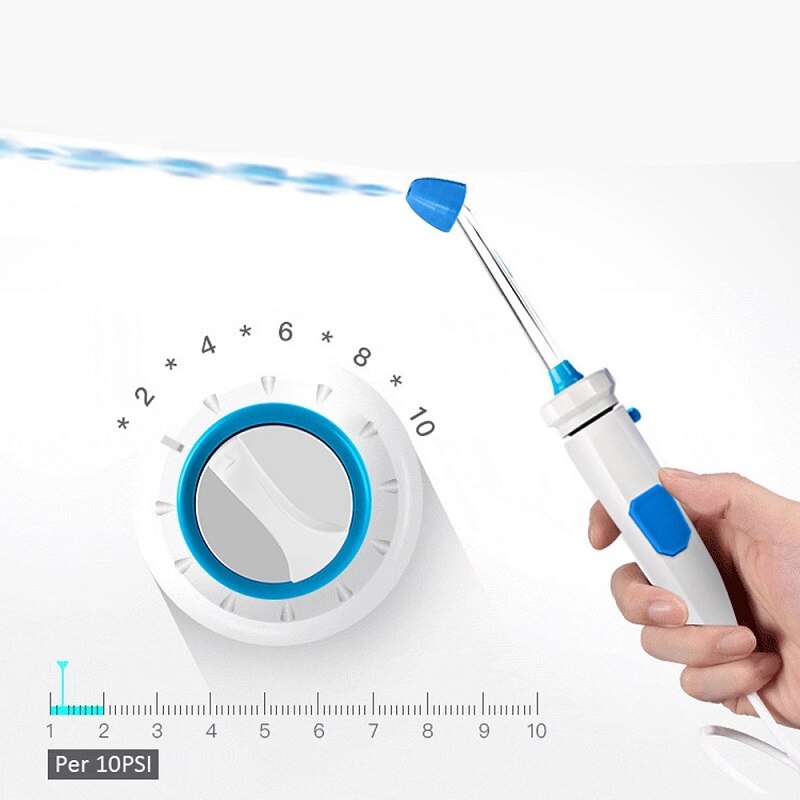 600ML Electric Dental Floss Oral Irrigator for Household Use Portable Tabletop Suitable For 7 Dental Floss Teeth  For Homeuse